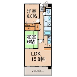 カトルセゾンの物件間取画像